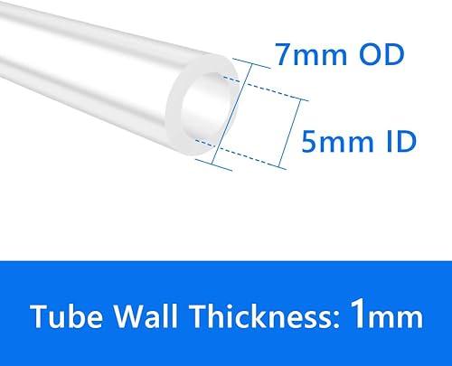 Miniatura 9 de Quickun - Tubo de silicona pura tubo de grado alimentario para alta temperatura, manguera de silicona pura para cerveza casera, línea de cerveza,