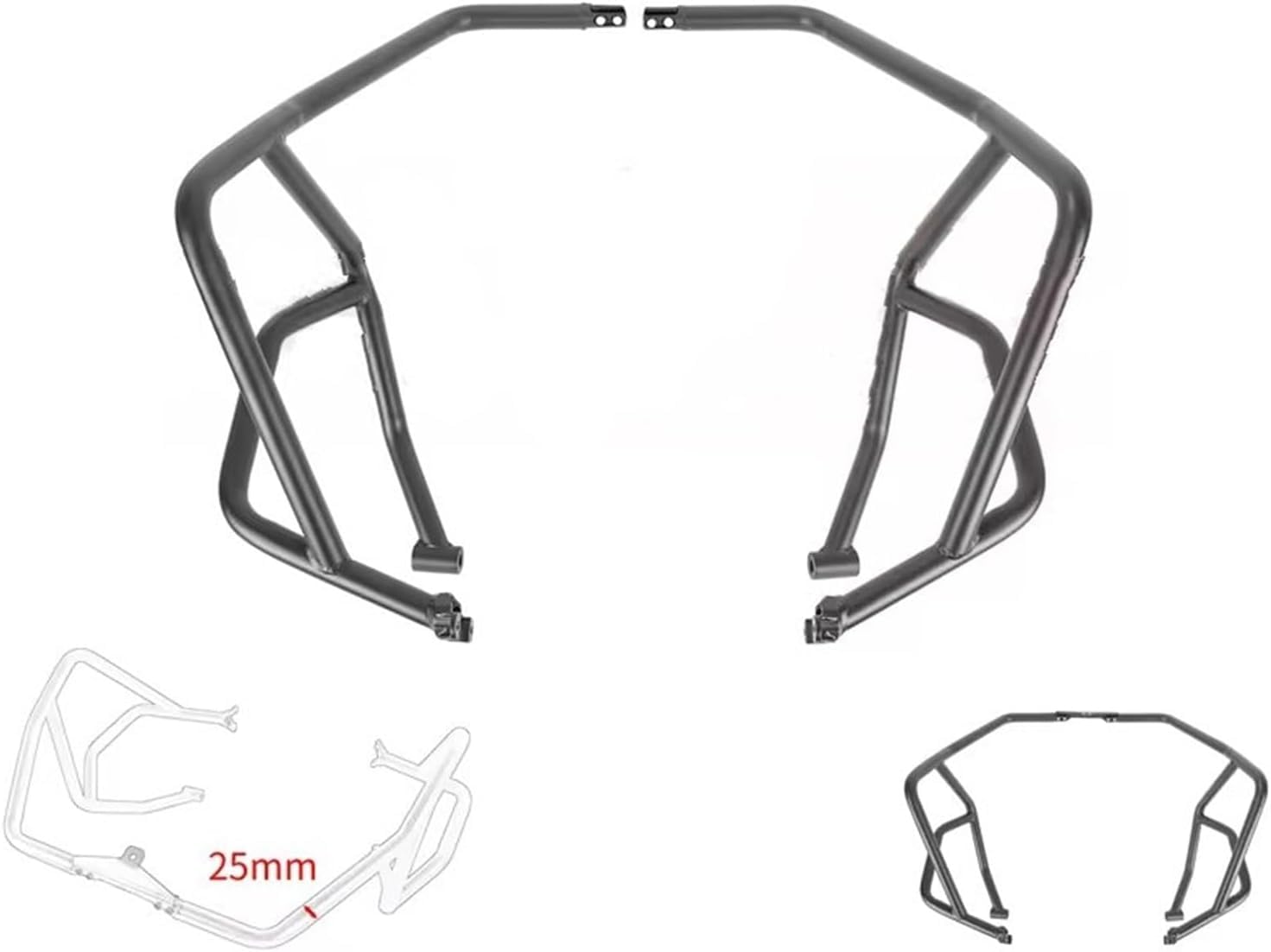 Barre protezione moto Telaio per barra di protezione per moto per Benelli per TRK702 per TRK702X 2022-2023