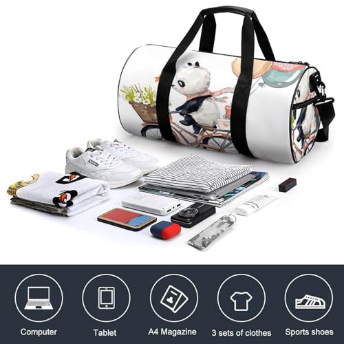 Duffel bag panda compact de 45cm pour simplifier vos voyages - 4