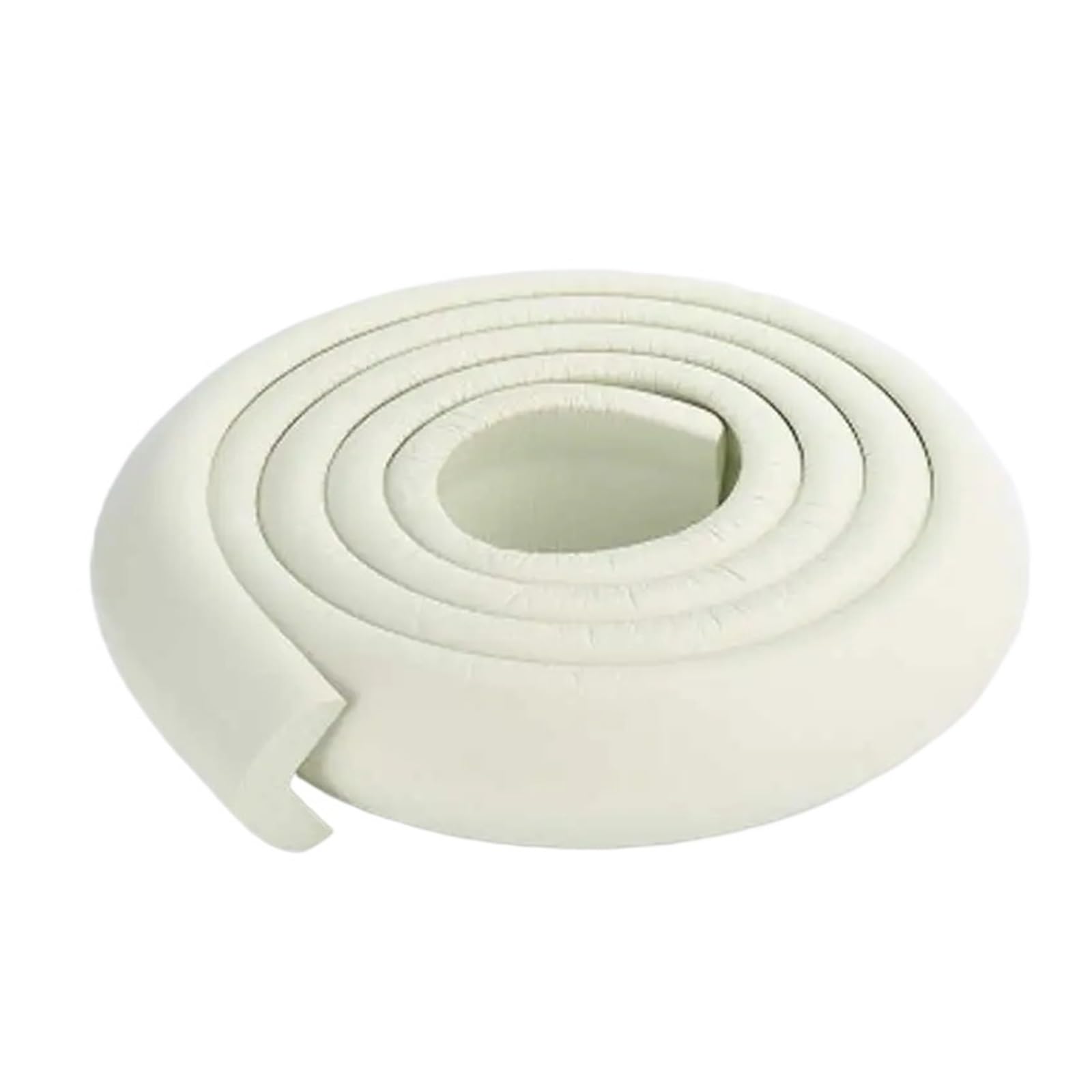 2M Child Bumper Strips Safety Table Edge Coffee Corner Protection(White)