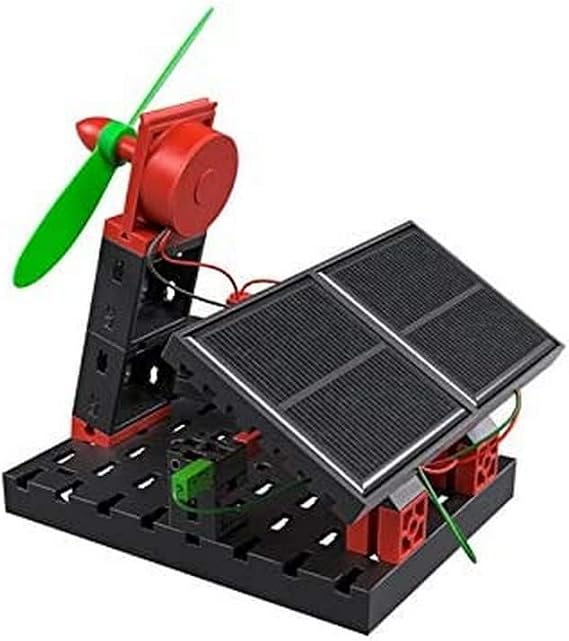 مجموعة فئة fischertechnik للطاقة الشمسية ، أسود (559894)