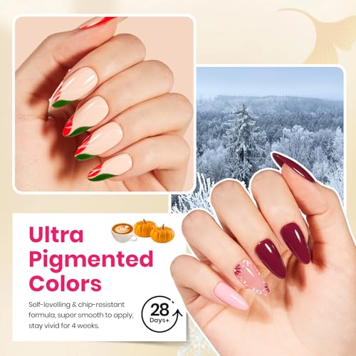 Image of Beetles 36 Colors Gel Nail Polish Set, Pastel Jelly Pink Purple White Green Gel Polish Kit with Glitter Base & Top Coat Nail Tools Soak Off UV Nail Art Salon DIY at Home Manicure Gift for Women