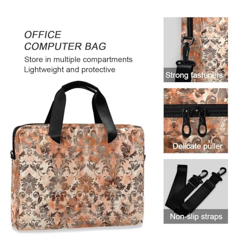 Funda para portátiles estilo Steampunk cobre 15.6 pulgadas miniatura 6