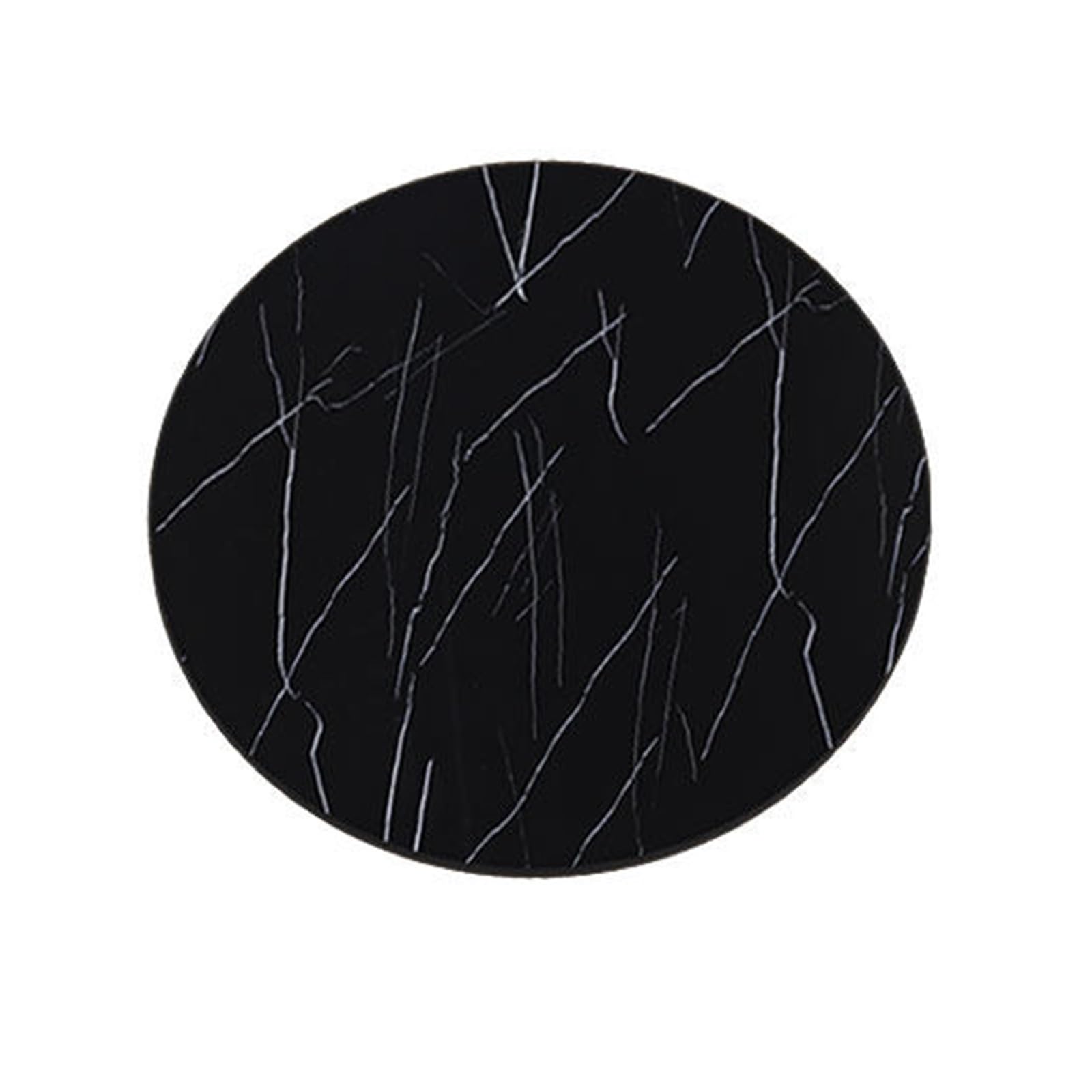 Plateau tournant pour table évite de se lever grâce au grand plateau de service rotatif nero