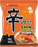 NONGSHIM - Instant Nudelsuppe Kimchi - Multipack (20 X 120 GR)