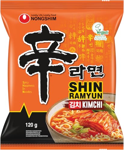 NONGSHIM - Instant Nudelsuppe Kimchi - Multipack (20 X 120 GR)