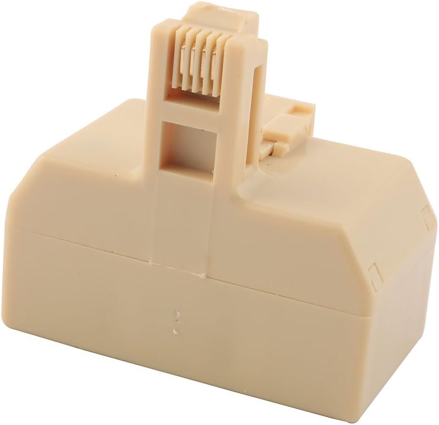 Qtqgoitem RJ11 6P4C 1 Male to 3 Female Telephone Wire Cable