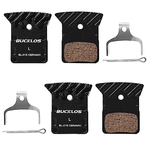 BUCKLOS 2 Pairs BL-01S Disc Brake Pads for Shimano Ceramic