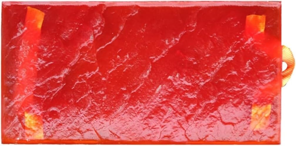 Projets de motifs en pierre sur béton via le joint de tampon polyuréthane
