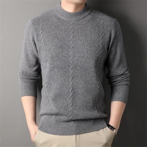 Men’S Soft Touch Long Sleeve Pullover O-Neck Knitted Jumper2