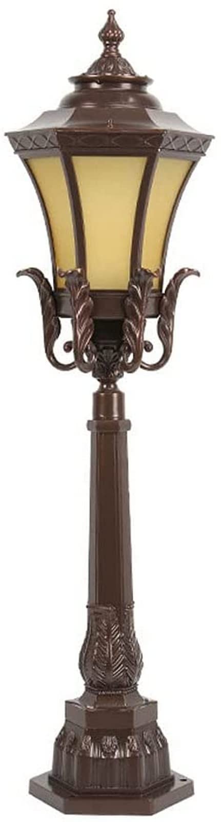 QUSYZD Led Solar Security Lights Outdoor, Solar Fence Lights,Garden Post Light Outdoor Lawn Landscape Lamp Outdoor Lighting Post Light Fixture Deck Promenade Outdoor Lights,