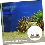 Ipetboom 3sets Aquascaping Air Tube Fish Tank Aquarium Ornaments Algae Treatment Air Reactor Lids Accessories Portable Diffuser Generator Replacement Plant Supplies - Image 6