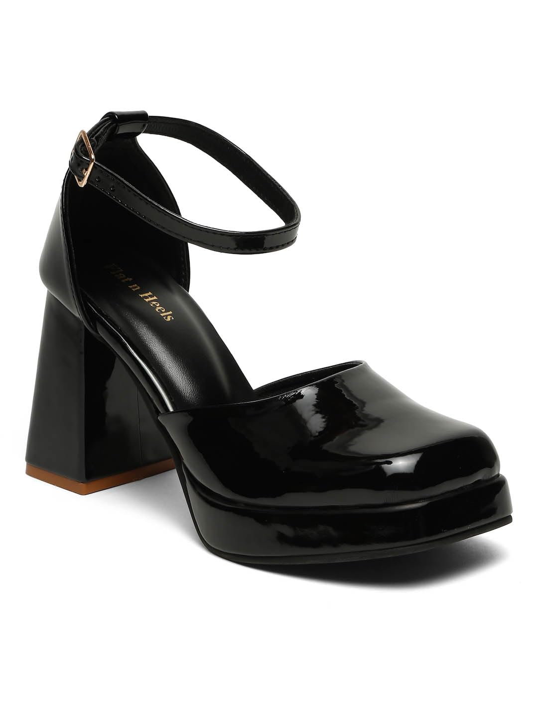 Flat n Heels Womens Black Sandals FnH 3042-BK (B0D97VV4JX) Amazon Price History, Amazon Price Tracker