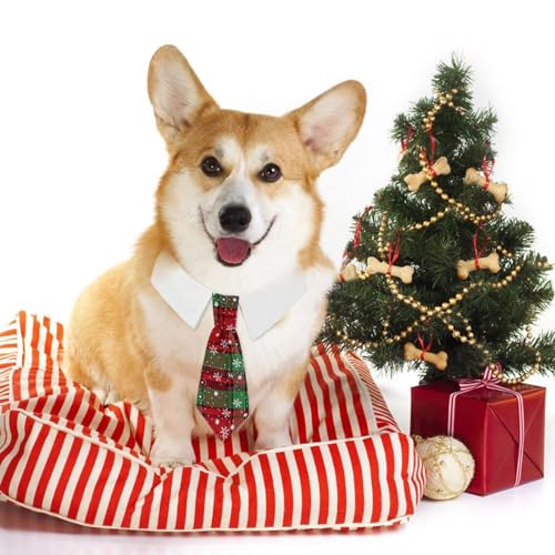 Klassische Krawatte für Hunde, Justierbare Haustier Hunde Katzen Fliege, Haustier Kostüm Krawatte Kragen, Verstellbar Hund Fliege