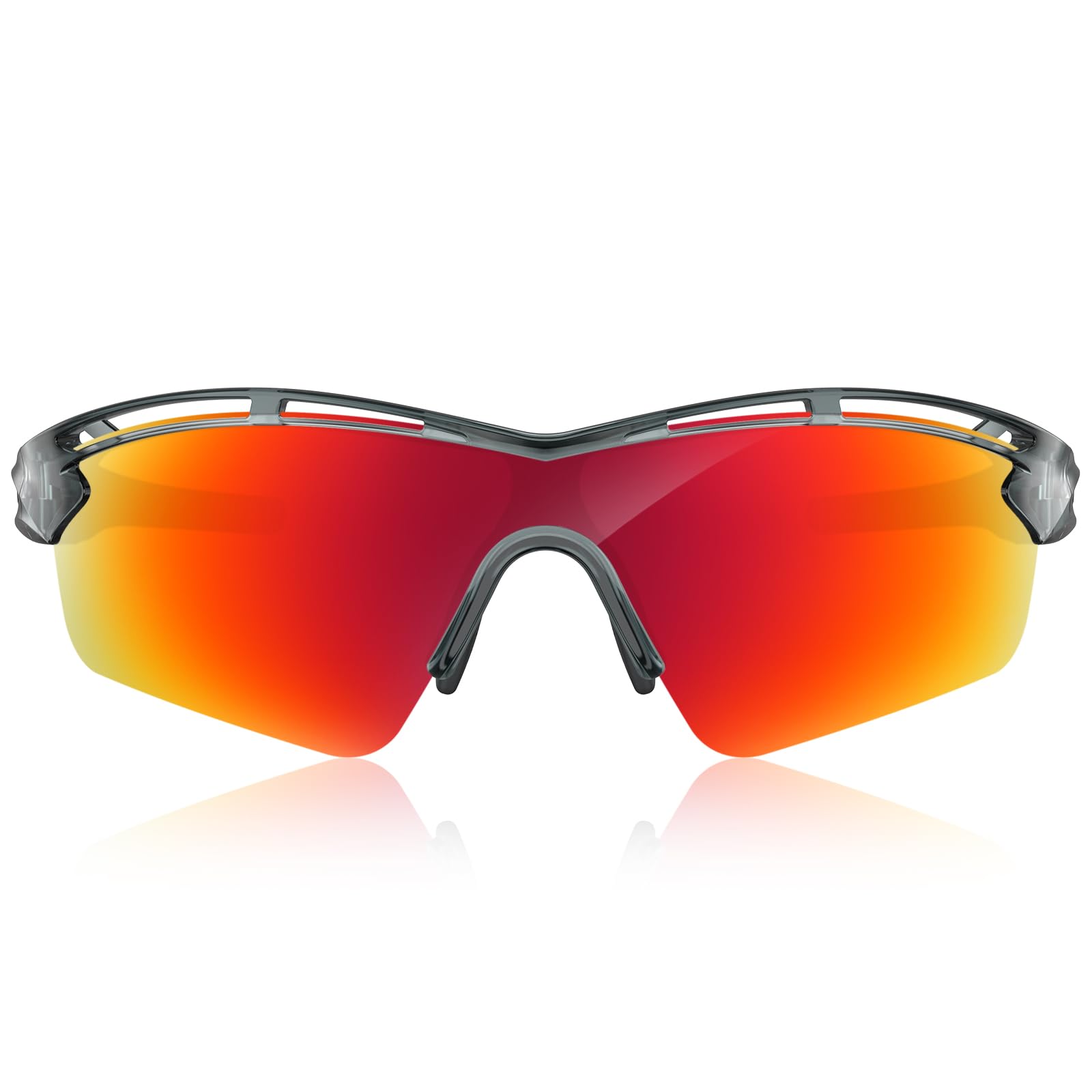 Spolaryzowane sportowe okulary przeciwsłoneczne dla mężczyzn i kobiet, młodzieży, baseballu, jazdy na rowerze, biegania, jazdy samochodem, wędkowania, tenisa, golfa, silnika TAC, UV400, TR90