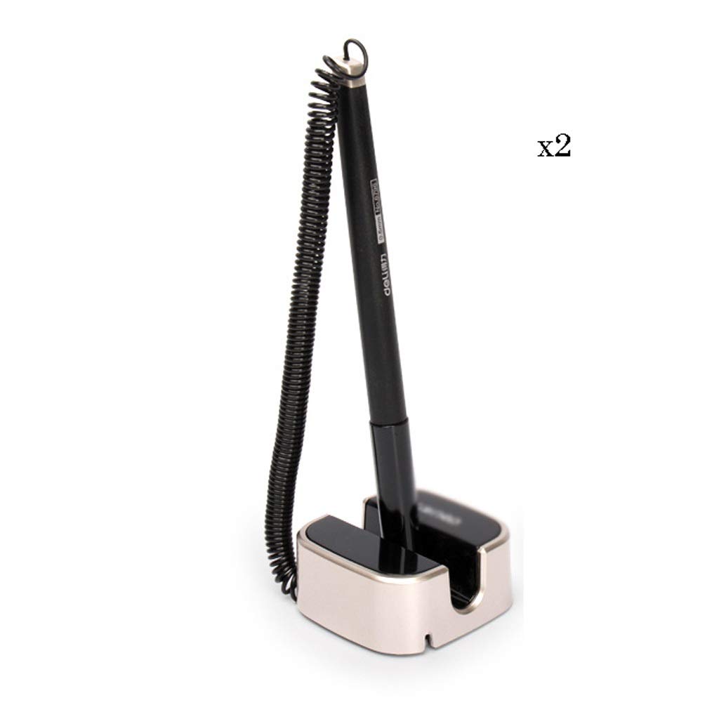 Rollerball pens Creative Counter Gel Pen Black Pen Carbon Pen Water Business Fixed Sign Pen Liquid Ink Rollerball Pens (Color : C)