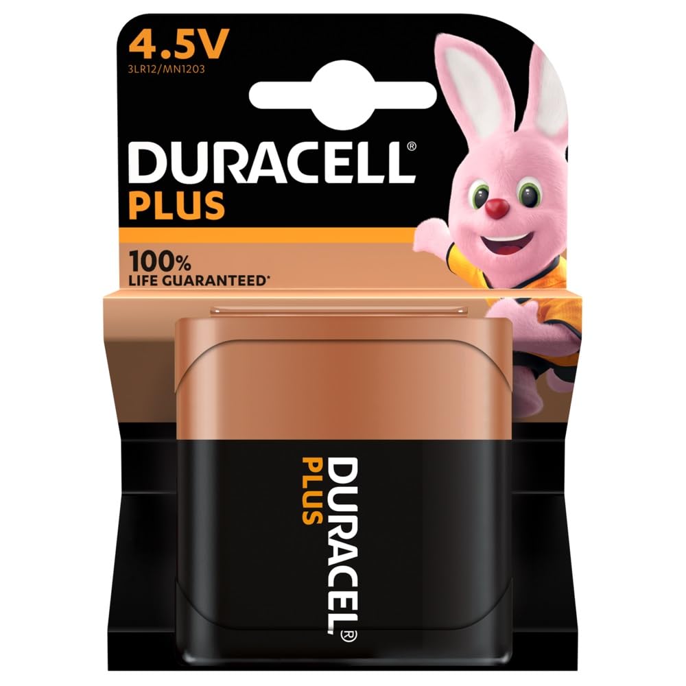 1X Duracell Plus MN 1203 (1 Blister de 1 Pile) 1 Pile (3LR12/ MN1203 Flat/4.5V)