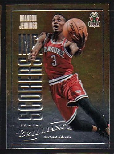 2012-13 Panini Brilliance Scorers Inc. #2 Brandon Jennings Bucks