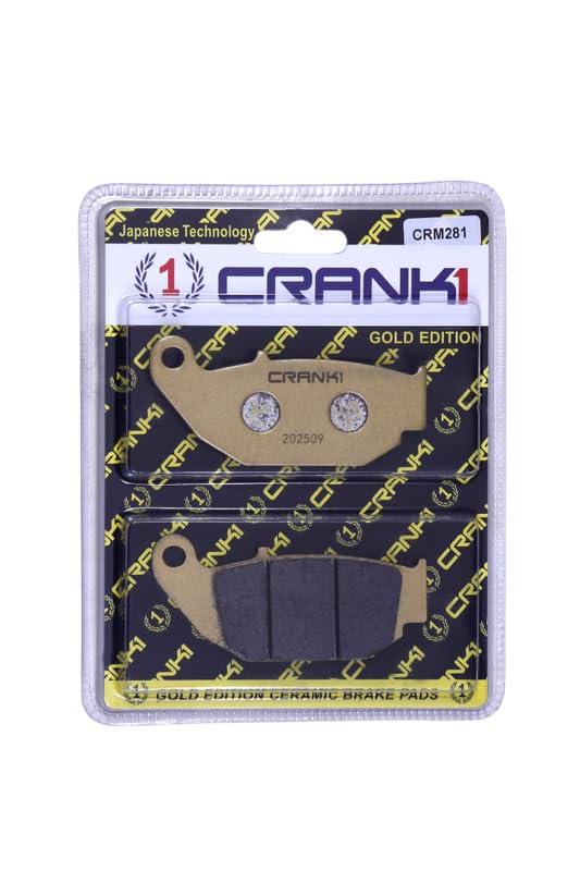 Ceramic Brake Pads Compatible For Honda CB200X (2021) - Rear - CRM281-picture-21