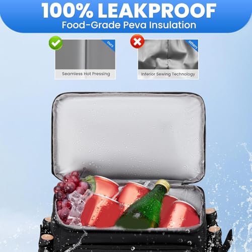 Sac à dos isotherme pour randonnée et camping de grande capacité Teksome - 6