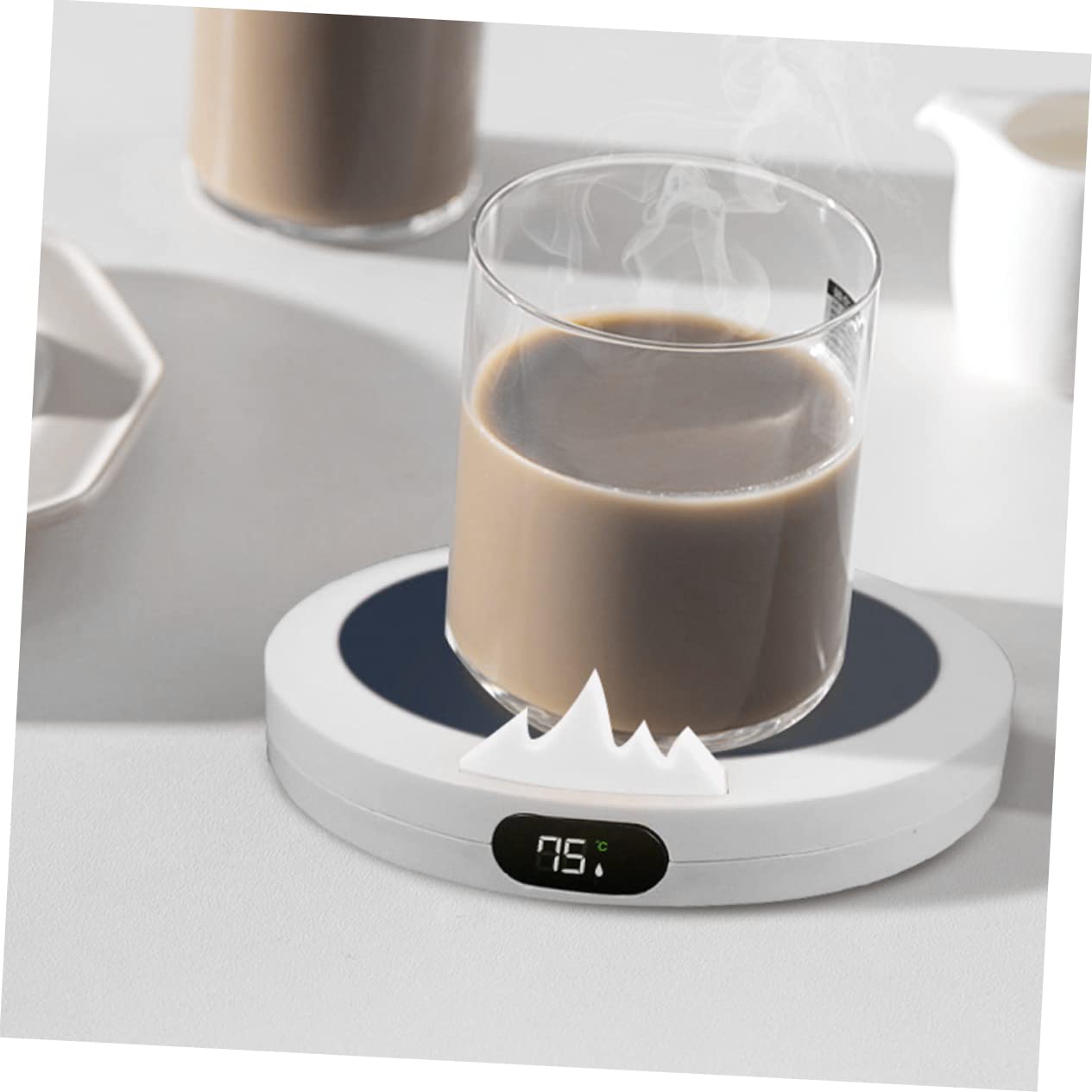 Ciieeo USB Coffee Warmer Reusable Heating for Temperature Mug Warmer for Coffee Tea and Convenient Desk Accessory Design