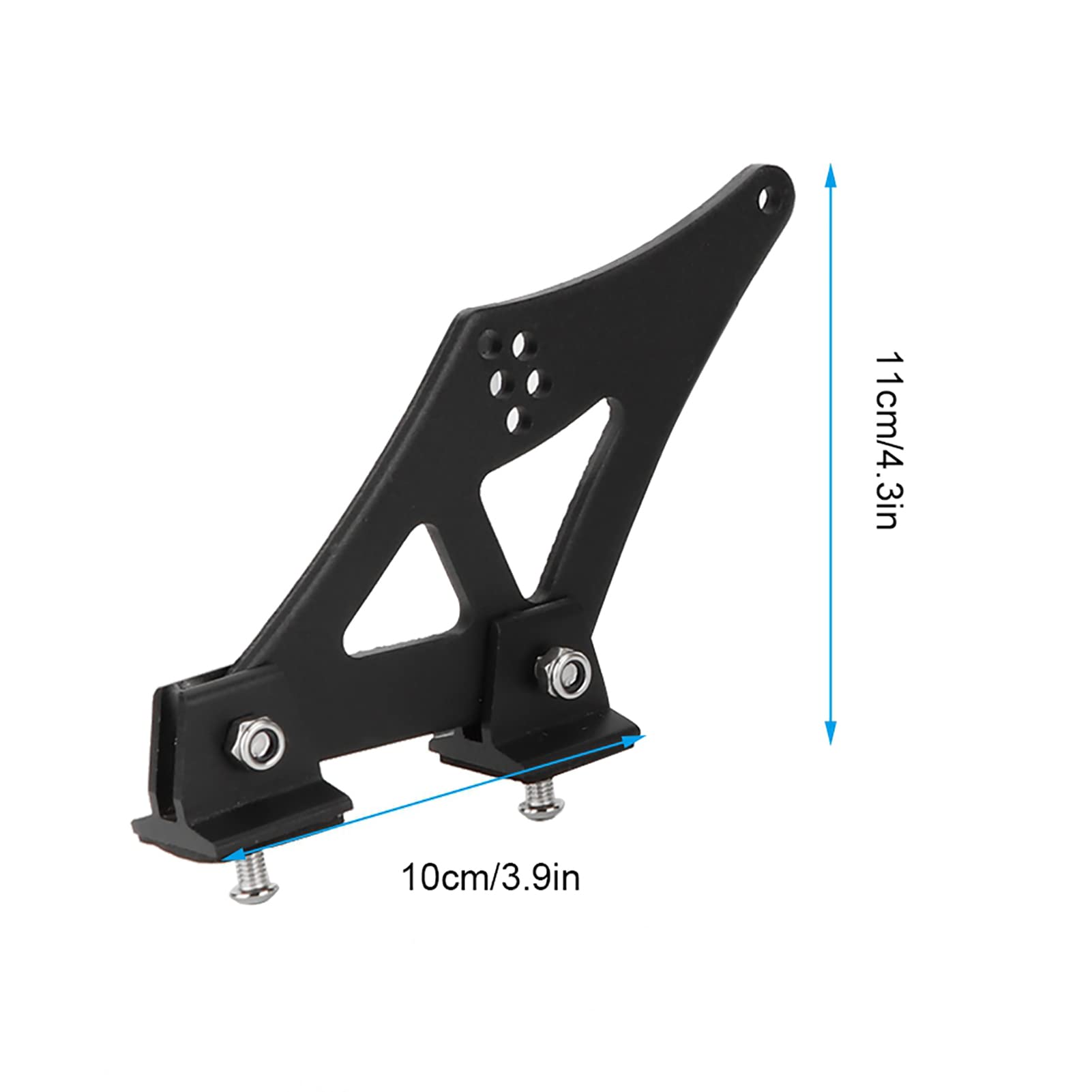 Uniwersalny Samochód CNC ze Stopu Aluminium Tylne Skrzydło Trunk Racing Tylny Spoiler Nogi Wsporniki Montażowe, Wysoka wytrzymałość, wydajność Aerodynamiczna, Łatwa Instalacja,