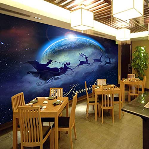 Tableaux muraux 3D Planète Bleue pour habiller un grand mur vide facilement - 6