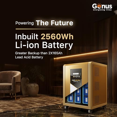 Genus Store Genus MaxiLion One 2400VA 2560Wh Solar Inverter - Image 4