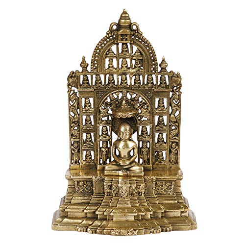 Kartique Brass Metal Mahavir Swami 24 Jain tirthankar Handicraft ...