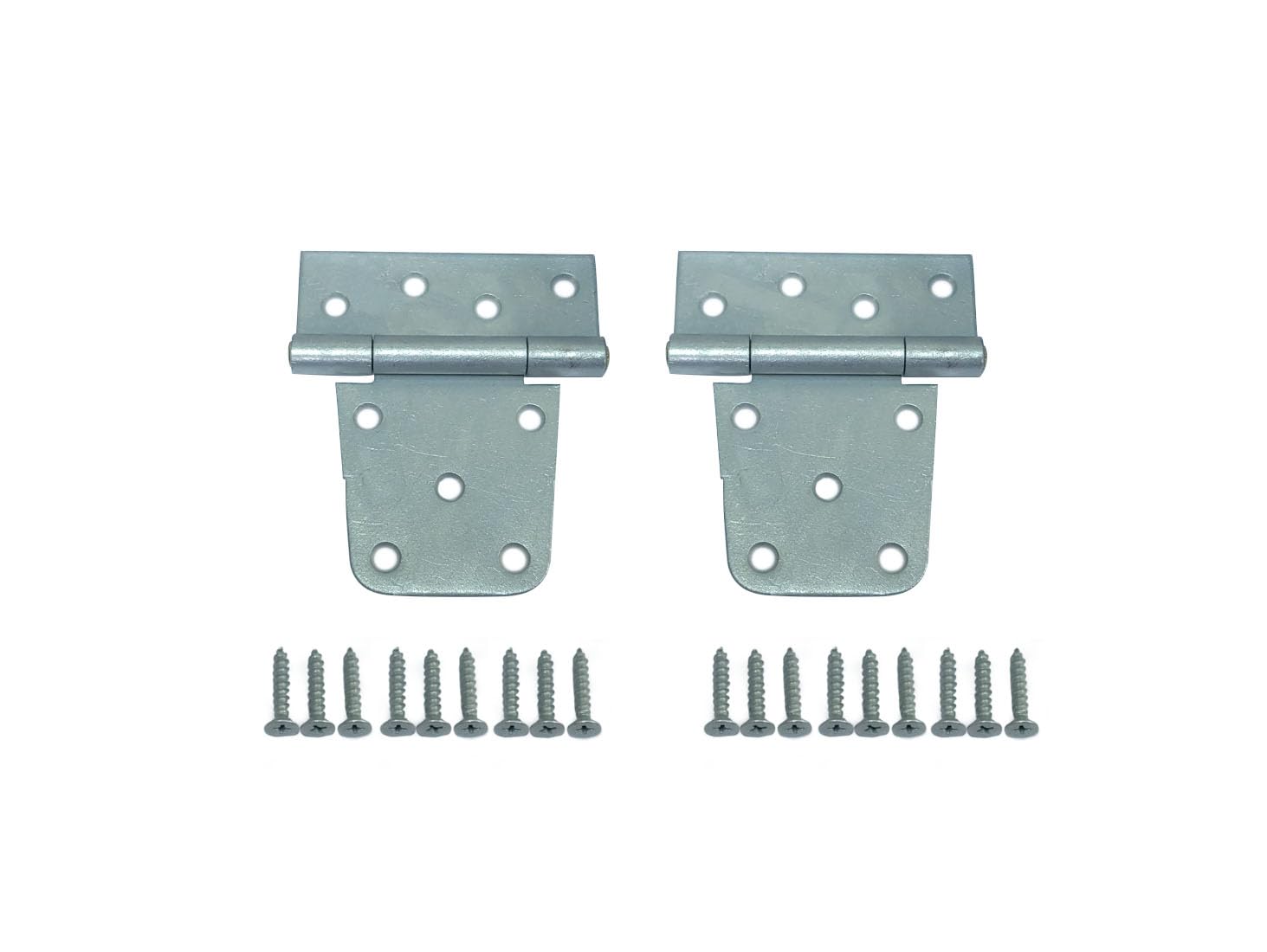 Charnière de portail galvanisée à chaud QCAA lot de 2 pour porte