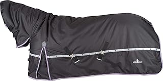 Classic Rope Company 10K Cross Trainer Horse Blanket with Hood Black S72/74