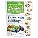 Dr. John's Healthy Sweets Berryswirl Lollipops: Wildberry - Sugar Free with Xylitol - 3.2 oz bag