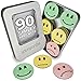 Produktbild YOURGANIZE® Smiley Magnete | 90 Stück, 30mm | Magnete Smiley | Belohnungstafel Kinder | Belohnungssystem Kinder | Lehrer Zubehör