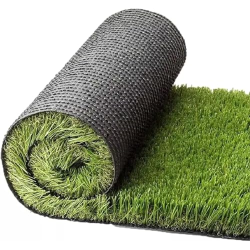 Fiore Design Prato Sintetico 25 mm Effetto Realistico – Erba Sintetica Made in Italy, Drenante, Resistente ai Raggi UV, Ignifuga per Giardino, Terrazzo e Balcone (2x3mt)