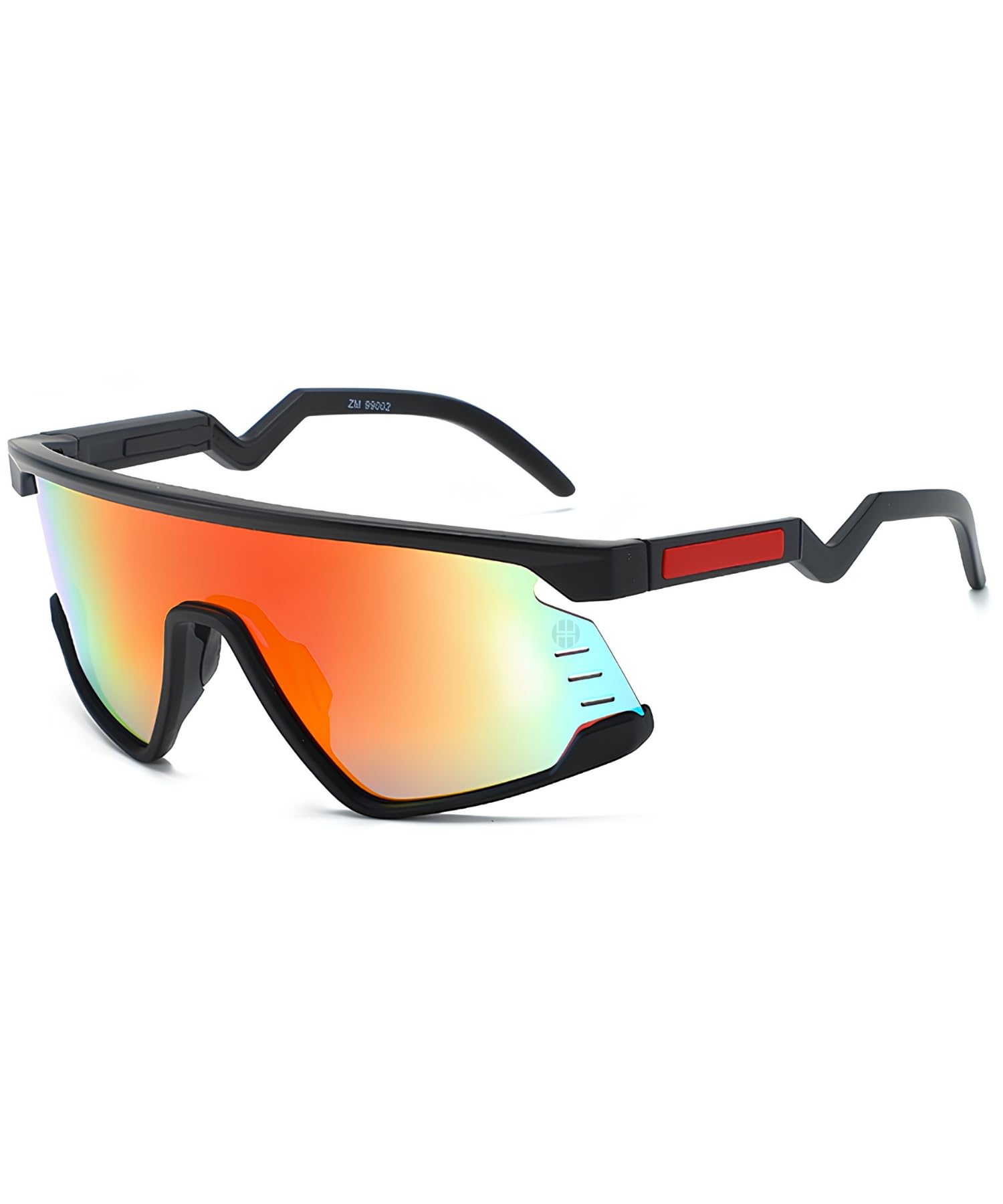 huvora UV400 Protection Anti FOG Sports Sunglasses for Men - Stylish Mirrored Goggles for Cricket, Cycling, Driving, Running - Hydrophobic Branded Trekking Shades | VEZA-picture-15