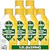 Dettol Washing Machine Cleaner, Lemon, Multipack of 6 X 250ml, Total of 1.5L, Wasing Machine Limescale Remover, Washing Machine Descaler, Antibacterial, Disinfectant, Laundry