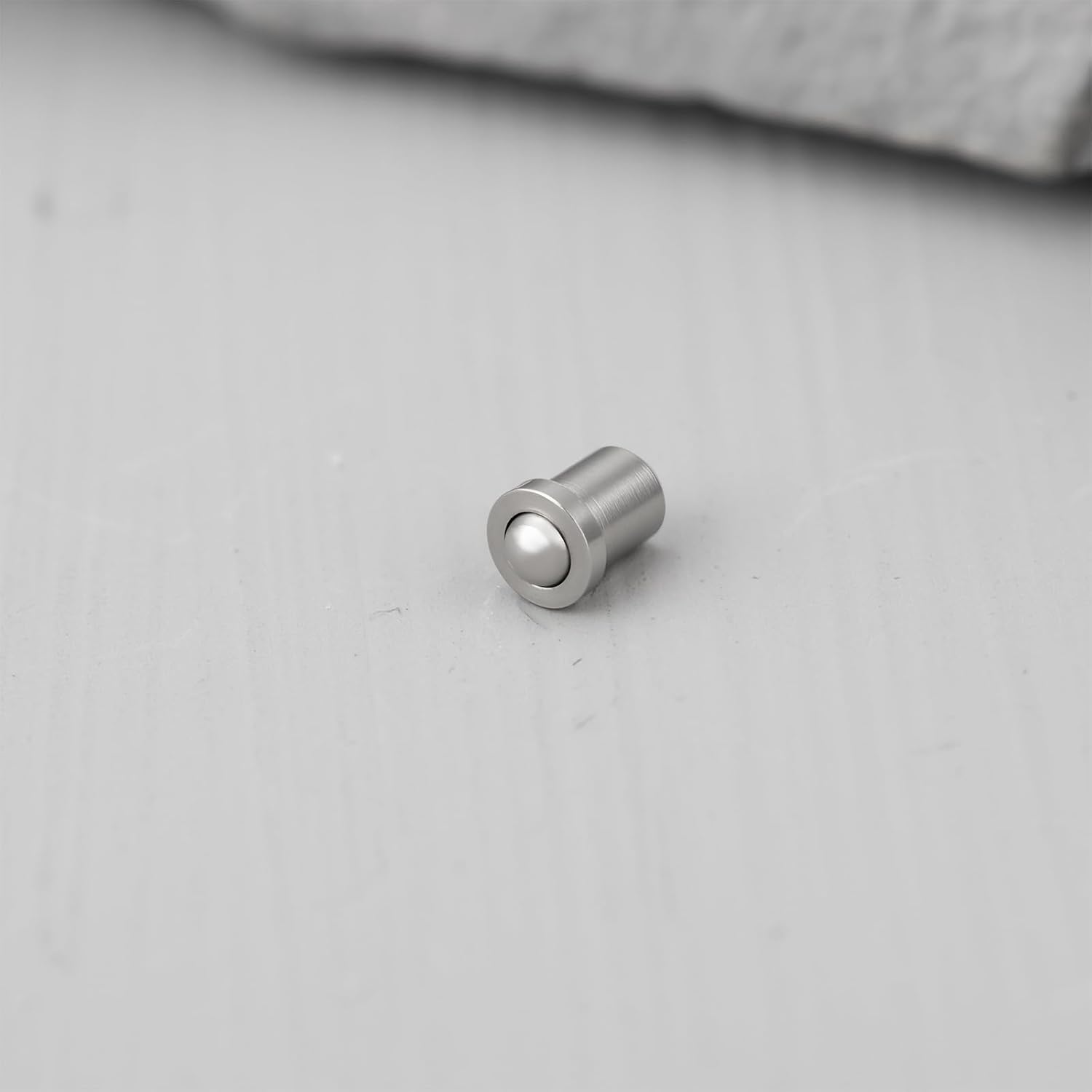 SING F LTD 30PCS 2x3mm Ball Point Spring Plungers 304 Stainless Steel 5N Compatible with CNC Jigs and Fixtures
