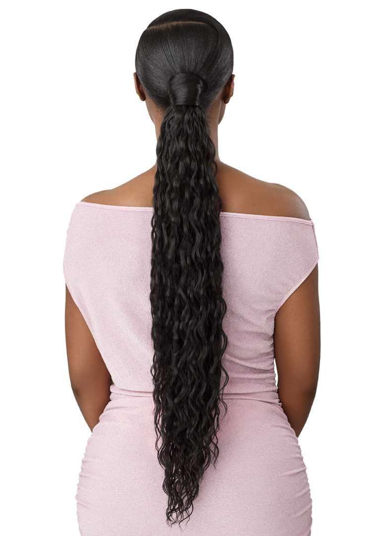 Outre Pretty Quick - Wrap pony - Water Wave 28" (DARK BROWN 2)