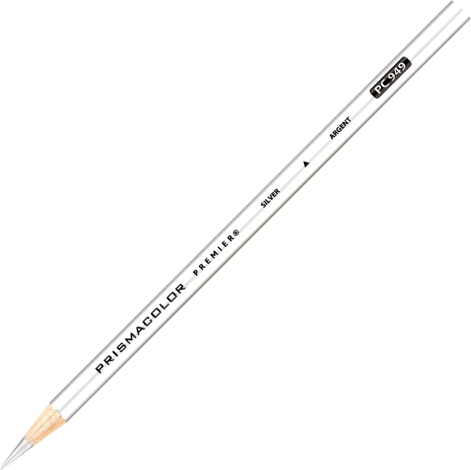 Sanford Ink Corporation Prisma Pencil, 12/Box, Metallic Silver