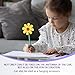Surosha Daisy Car Antenna Topper, Car Antenna Decoration, Vehicle Roof Toppers Cute Daisy Aerial Ball Dashboard Accessory, Auto Accessories Decoration Roof Aerial Foam Ball for Women Men (Yellow)