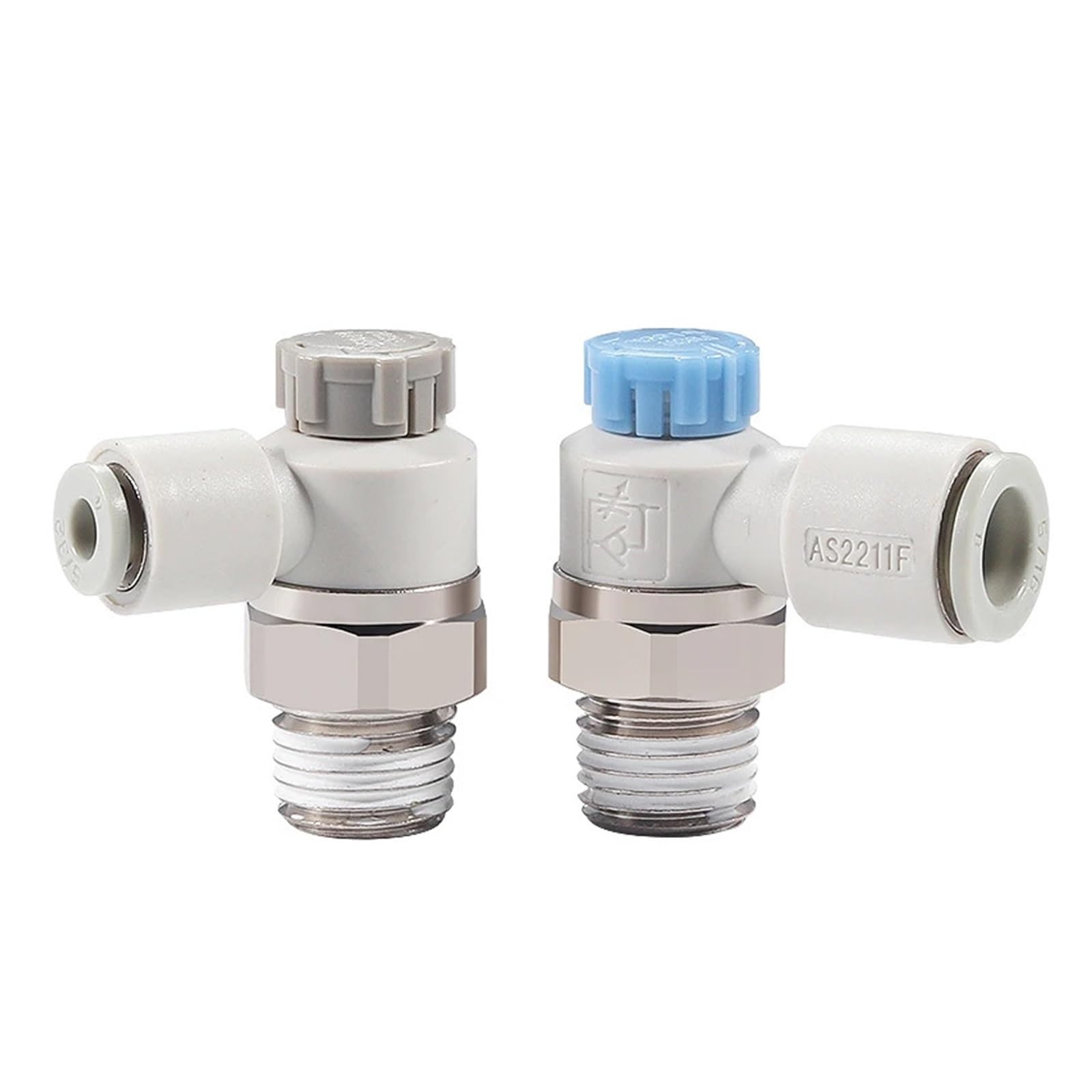 Vanne de régulation vitesse AS2311F-01-06S pour stopper les à-coups de pression