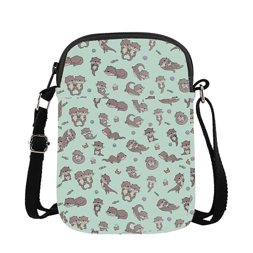 Otter Crossbody Bag Sea Otter Gift Otter Lover Gift Otter Animal Themed Purse Sling Bag Backpack
