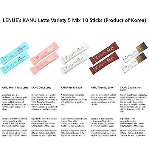 Amazon Com Kanu Latte Korean Maxim Kanu 3 In 1 Instant Coffee Variety Sample Packets With Gift Box Set Camping Essentials Kanu Latte 5 Mix Combination 10 Sticks Grocery Gourmet Food Amazon Com Kanu Latte Korean Maxim Kanu 3 In 1 Instant Coffee Variety Sample Packets With Gift Box Set Camping Essentials Kanu Latte 5 Mix Combination 10 Sticks Grocery Gourmet Food