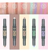 5Pcs Cream Contour Stick, 2 In 1 Color Corrector, Cream Color Correcting Stick, Professional Make...