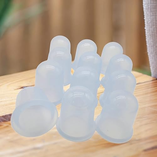 Vista 5 de COOL & FRESH Copas de masaje de silicona al vacío anticelulíticas para masajes corporales grandes, cuerpo normal, cara y ojos