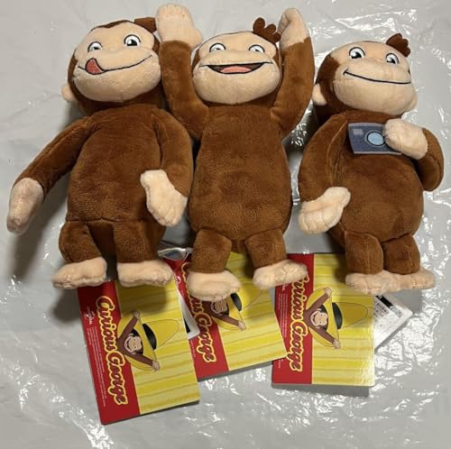 おさるのジョージ ぬいぐるみ -はい、チーズ!- 全3種