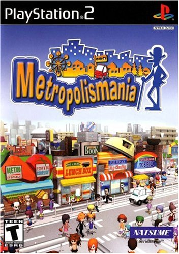 Metropolismania jeu PS2 simulation et gestion de ville rétro