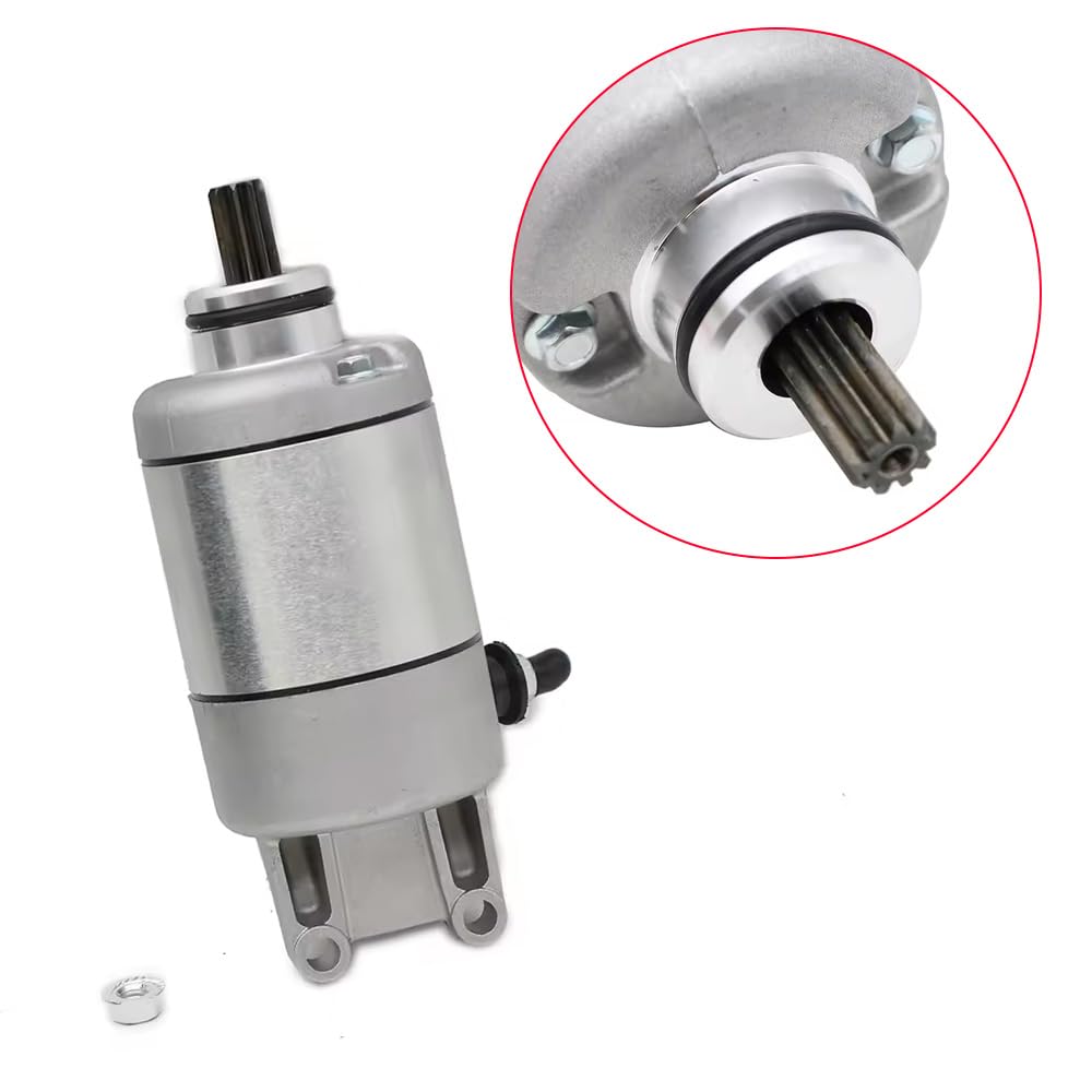 Motorino di avviamento compatibile con Aprilia Scarabeo 200 2007-2010 | Sostituisce AP2QCA000648 Compatibile con Aprilia Scarabeo 200 ie 2009 2010 2011 2012 2013 2014 125 2007-2010 125 ie 2009-2014