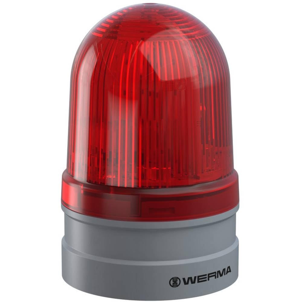 Werma Signaltechnik Signalleuchte Midi Rotating 115-230VAC RD 261.140.60 Rot 230 V/AC