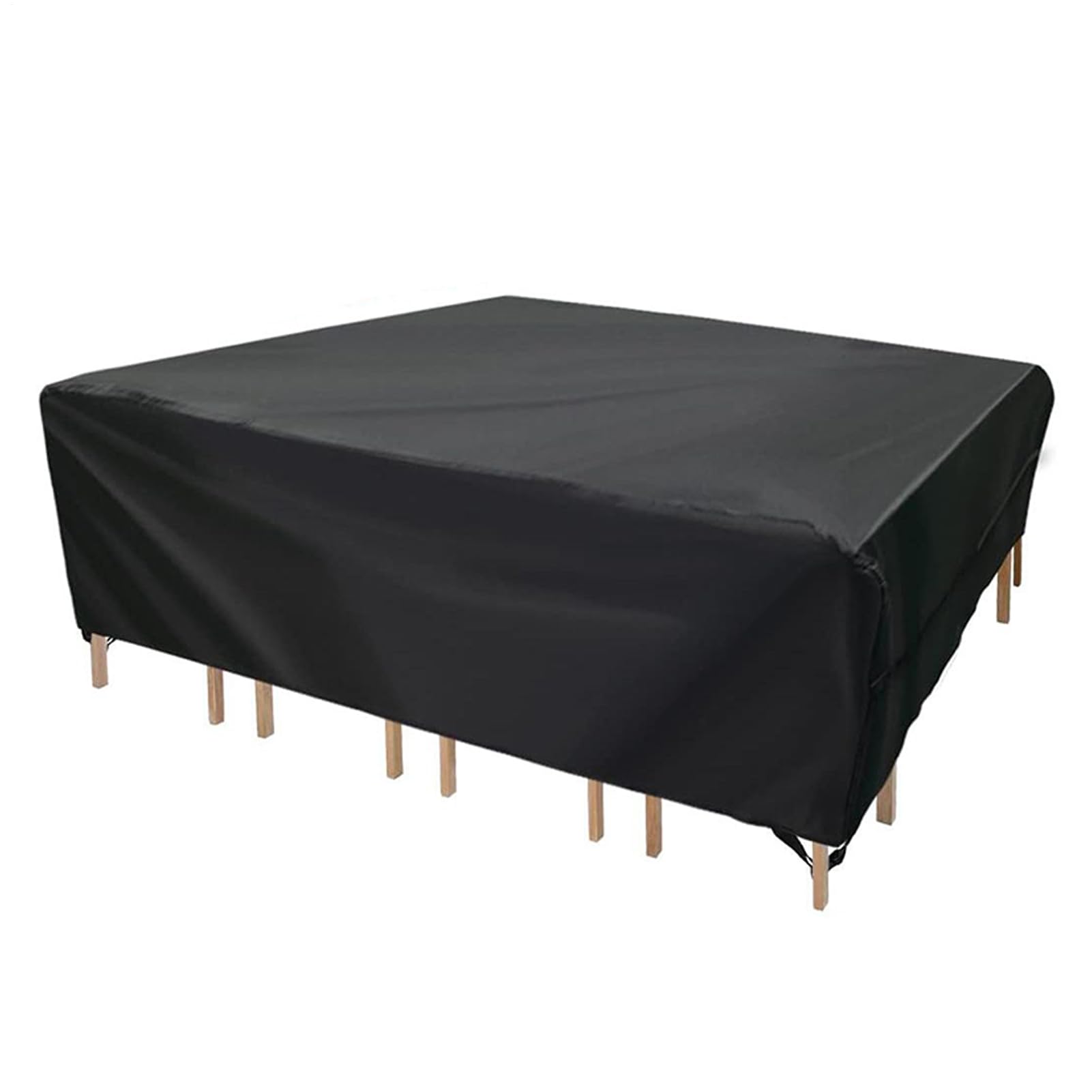 Fundas para Muebles de Exterior - Alta Resistencia 210D Escudo Oxford,Funda para Muebles De Exterior | para Al Aire Libre Terraza Jardín Césped Patio Trasero Mesa De Comedor Sillón